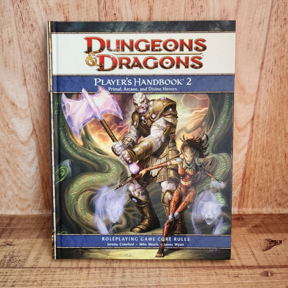 Player's Handbook 2: A 4th Edition D&D Core Rulebook NEW